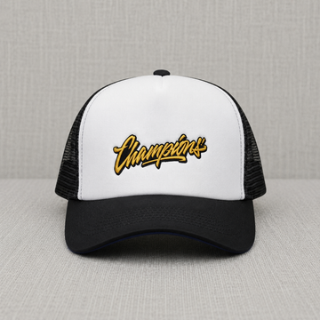 CHAMPION EMBROIDERED TRUCKER HAT BS-0011