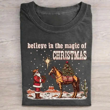 Believe In The Magic Of Christmas T-shirt MT-0011