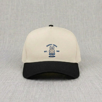 BUNNY HAPPY CUTE 1955 EMBROIDERED BASEBALL HAT AK-008