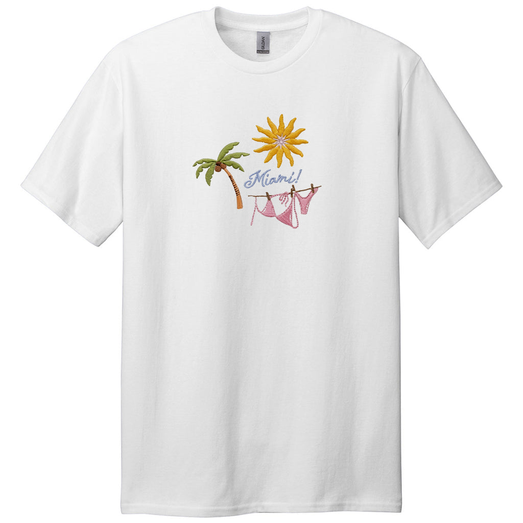 Miami Embroidered TShirt AK-010