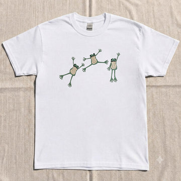 Embroidered Frog T-shirt AK-019