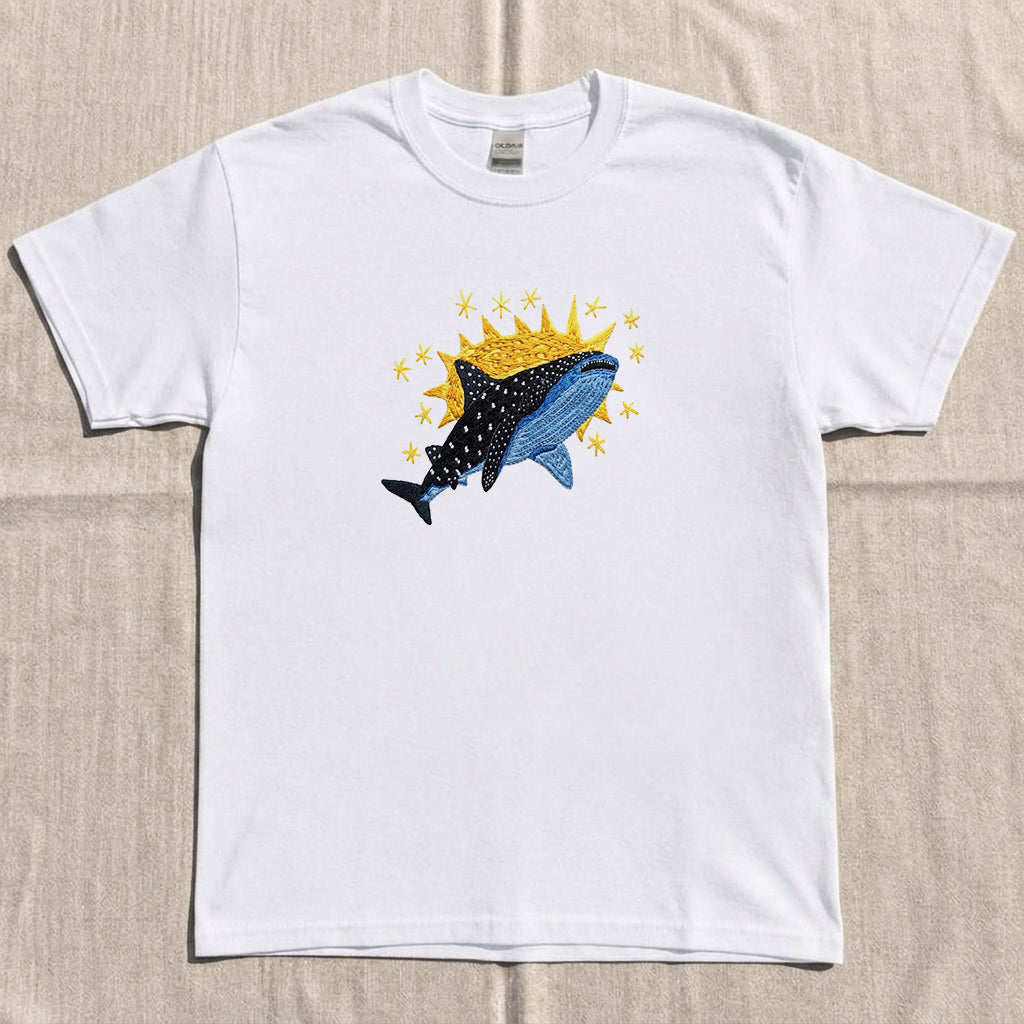 Embroidered Whale Shark T-shirt AK-021