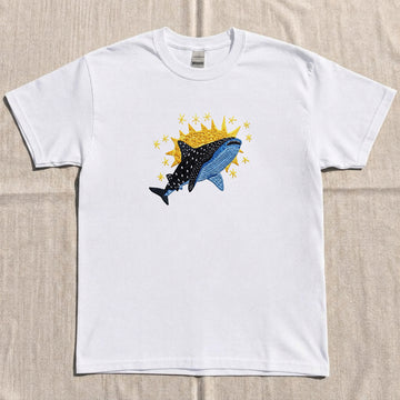 Embroidered Whale Shark T-shirt AK-021