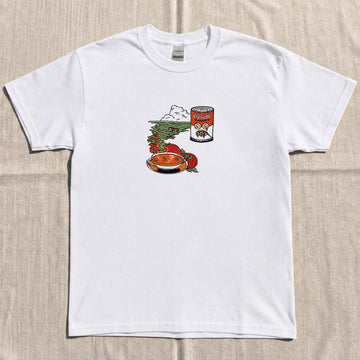 Embroidered Upsetti Spaghetti T-Shirt AK-026