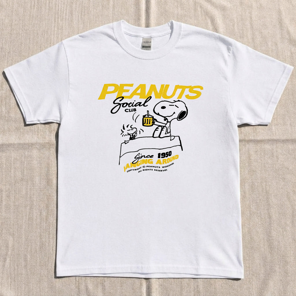 Funny Peanuts Social Club 1950 T-Shirt AK-042