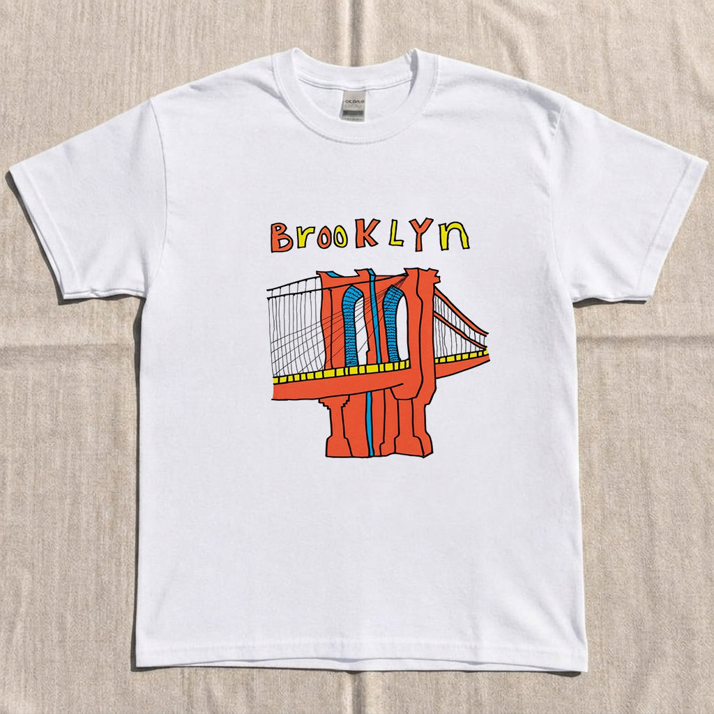 The Iconic Brooklyn Bridge T-Shirt AK-043