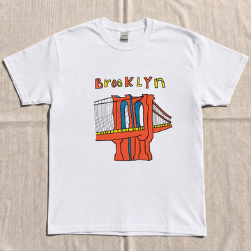 The Iconic Brooklyn Bridge T-Shirt AK-043