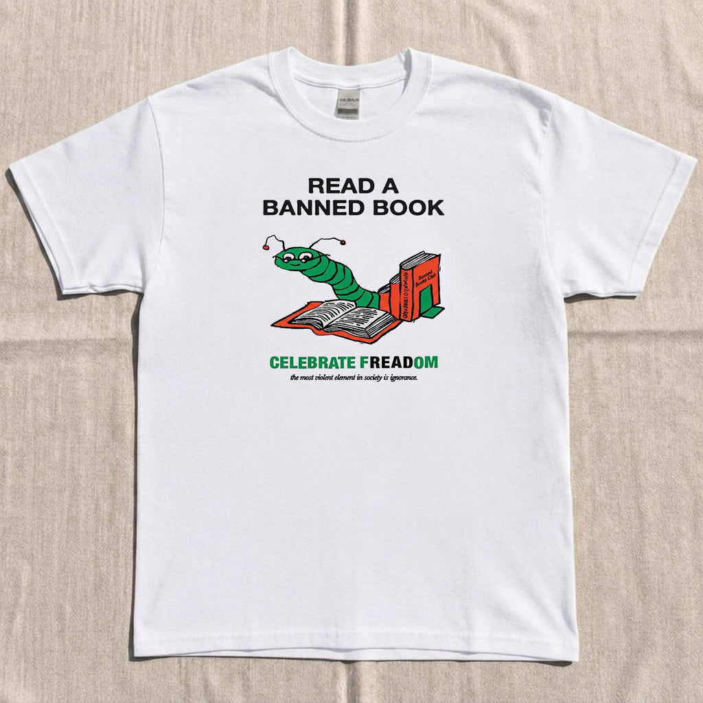 Read A Banned Book T-Shirt AK-044