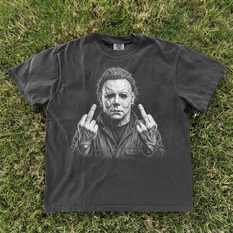 MICHAEL MYERS HORROR GRAPHIC T-SHIRT TH-0112