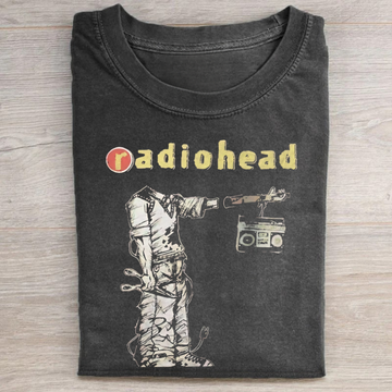 VINTAGE STYLE RADIOHEAD GRAPHIC TEE TH-0045