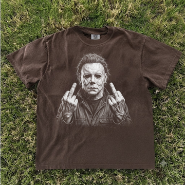 MICHAEL MYERS HORROR GRAPHIC T-SHIRT TH-0112