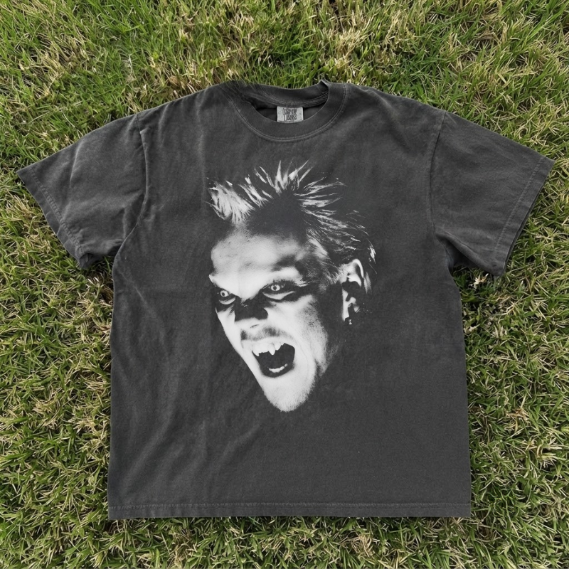 VINTAGE VAMPIRE GRAPHIC T-SHIRT TH-0115