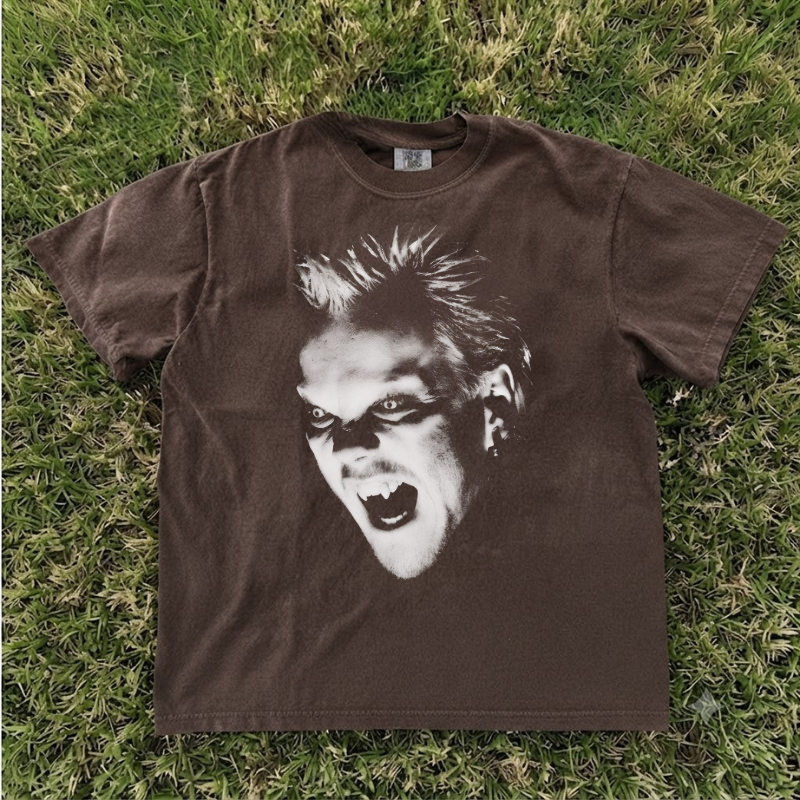 VINTAGE VAMPIRE GRAPHIC T-SHIRT TH-0115