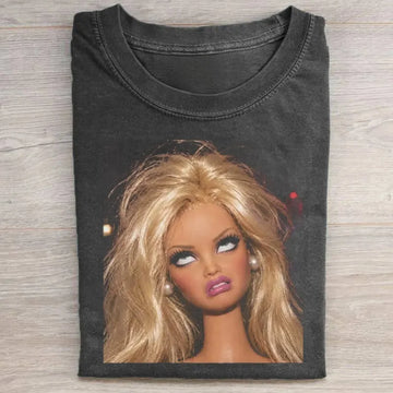 Vintage Grunge Barbie T-shirt MT-0013