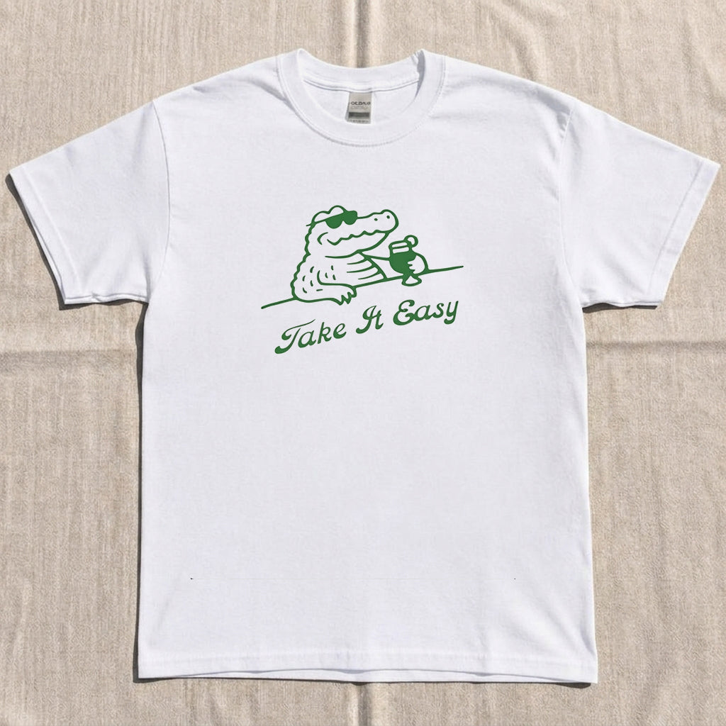 Funny Cute Take It Easy T-Shirt AK-039