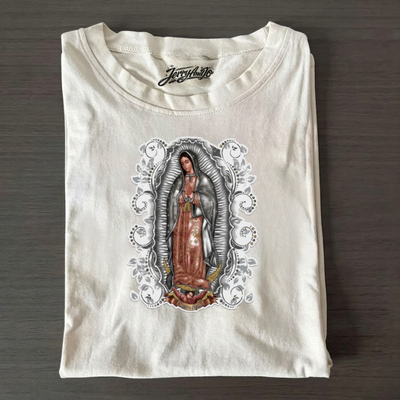 OUR LADY OF GUADALUPE RELIGIOUS GRAPHIC SHIRT LL - 0003