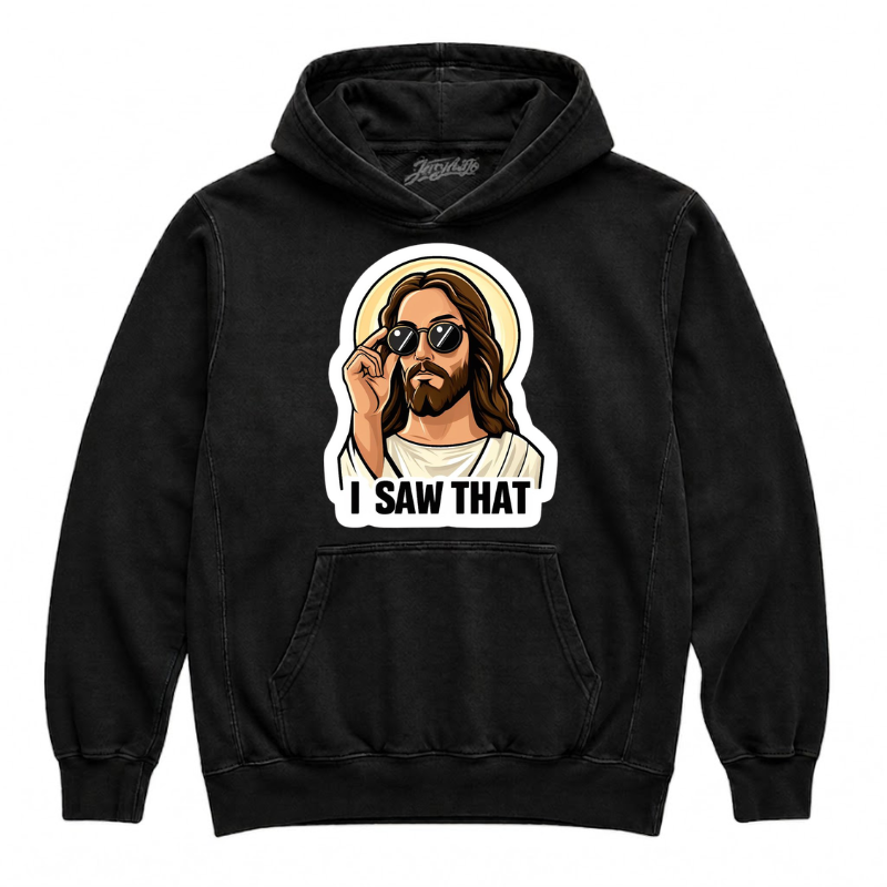 FUNNY CHRISTIAN JESUS WATCHING YOU TEE LL - 0004