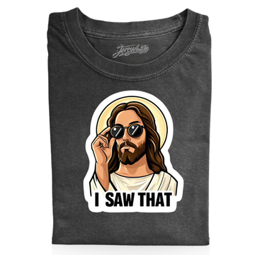 FUNNY CHRISTIAN JESUS WATCHING YOU TEE LL - 0004