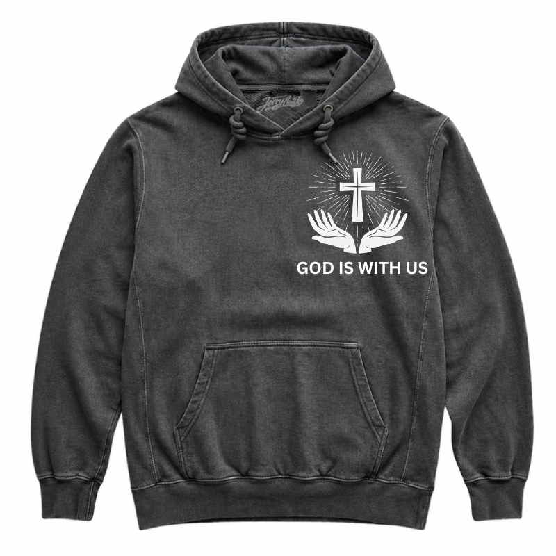 GOD IS WITH US CHRISTIAN T-SHIRT