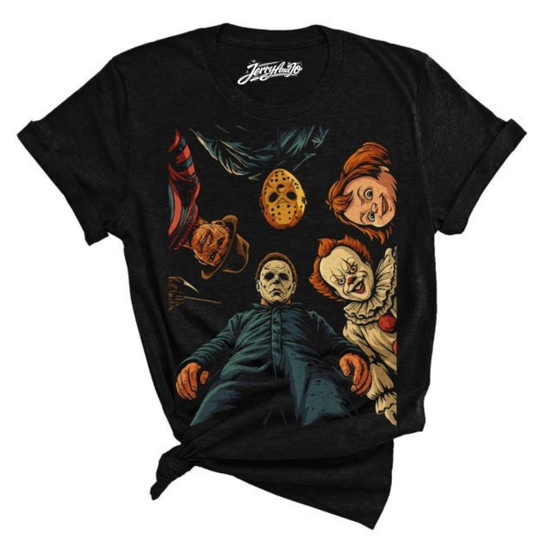 HALLOWEEN HORROR NIGHTS HORROR CHARACTERS SHIRT BT-00154