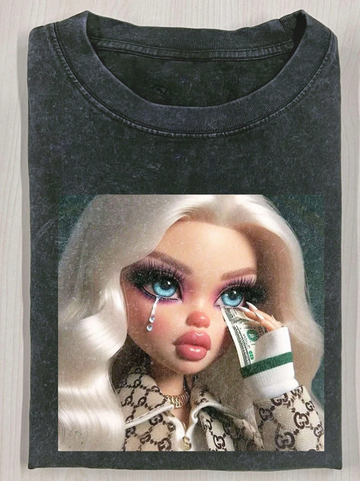 FUNNY RICH GIRL PROBLEMS TSHIRT LL - 156