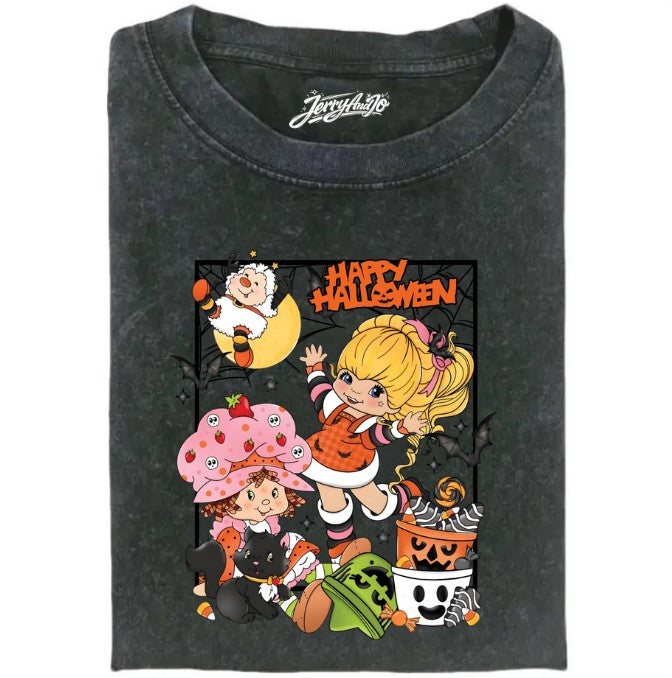 HAPPY HALLOWEEN STRAWBERRY SHIRT XIU-0102