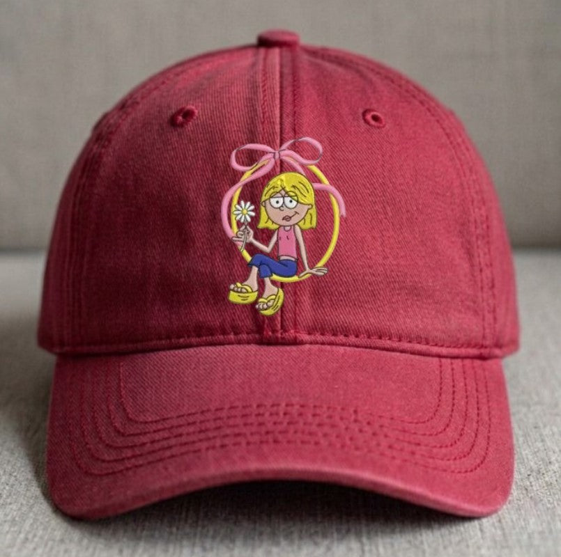 EMBROIDERED LIZZIE MCGUIRE BOW HAT XIU-0003