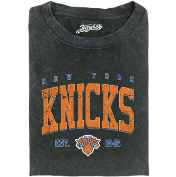 NEW YORK KNICKS BASKETBALL EST 1946  SHIRT XIU-0104