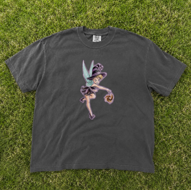 TINKERBELL HALLOWEEN TEE BN-00233