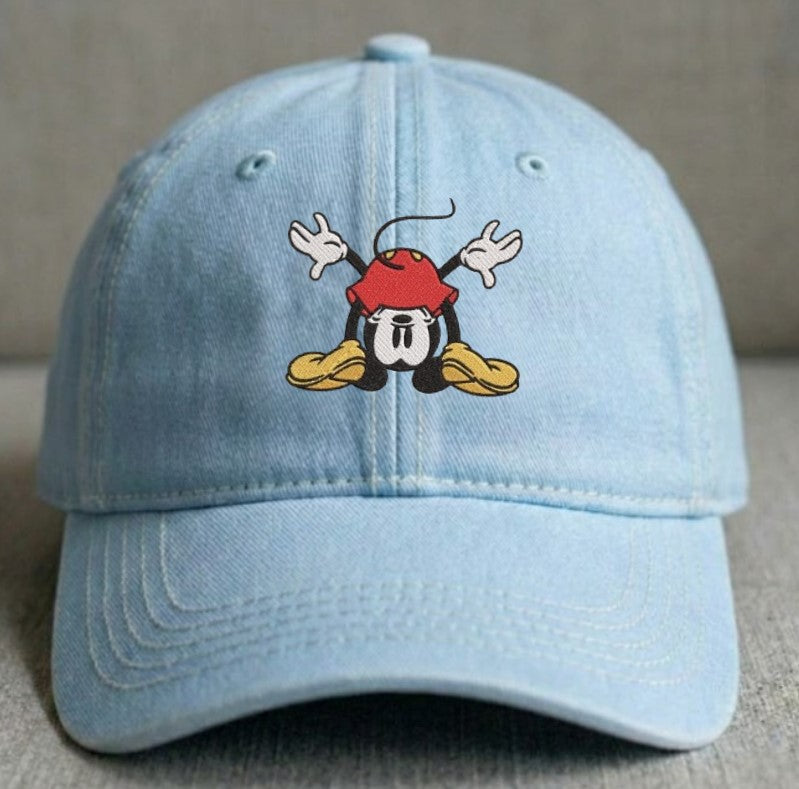EMBROIDERED FUNNY MICKEY MOUSE HAT XIU-0015