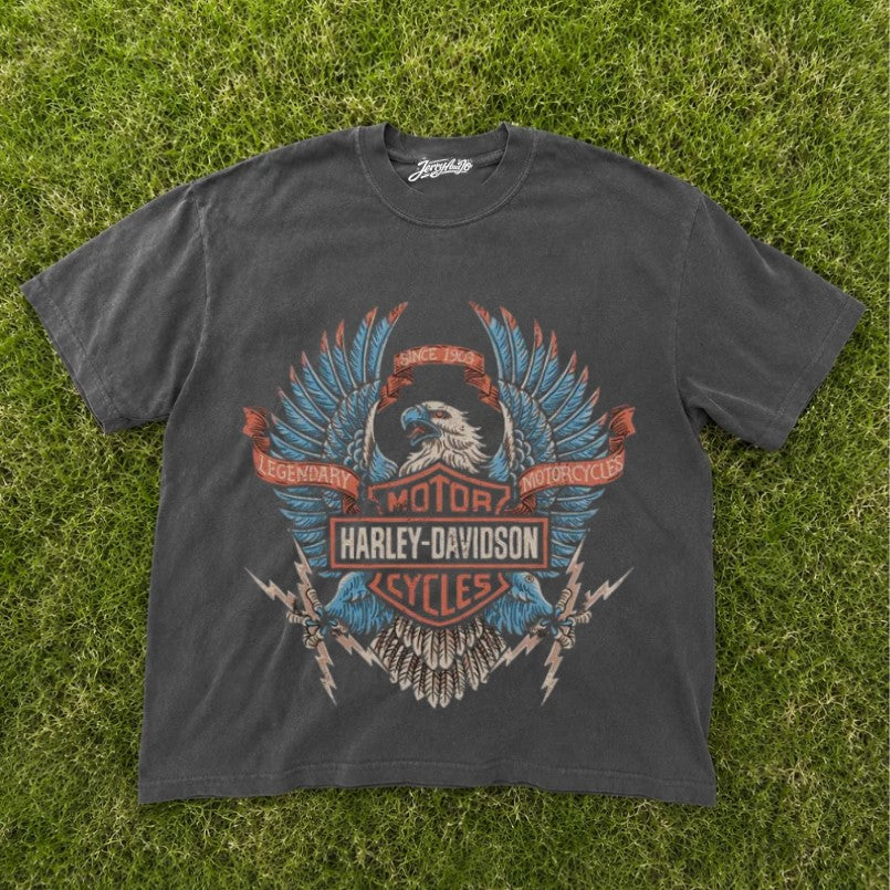 HARLEY DAVIDSON ELECTRIC EAGLE SHIRT XIU-0108