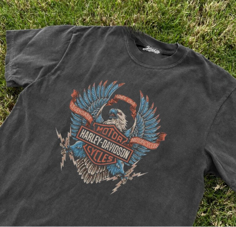 HARLEY DAVIDSON ELECTRIC EAGLE SHIRT XIU-0108
