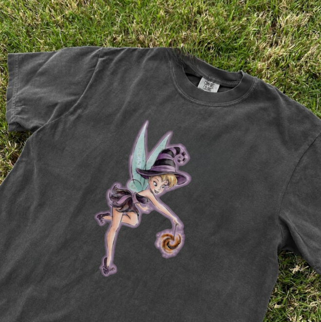 TINKERBELL HALLOWEEN TEE BN-00233