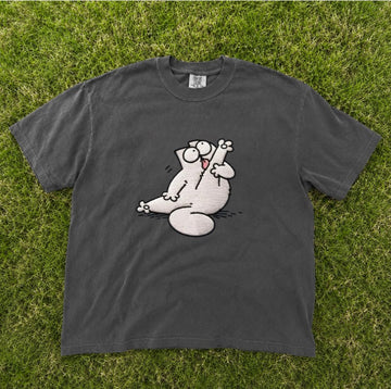 EMBROIDERED UNHINGED GOOFY PET TEE XIU-0047