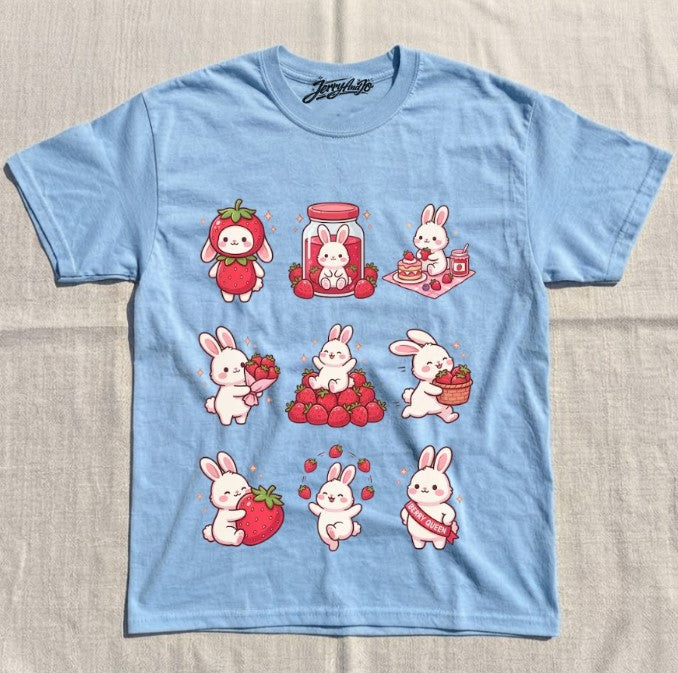CUTE BERRY BUNNY CHARCTERS SHIRT XIU-0111