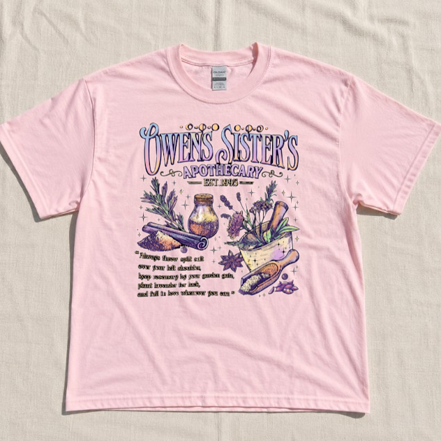 MAGIC PRACTICAL APOTHECARY TEE, WITCH HALLOWEEN TEE, MIDNIGHT MARGARITAS SPOOKY TEE BN-00287