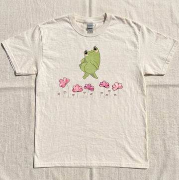 FUNNY FROG BUTT TEE, CUTE FROG TEE, KAWAII FROG, FUNNY ANIMAL TEE BN-00268