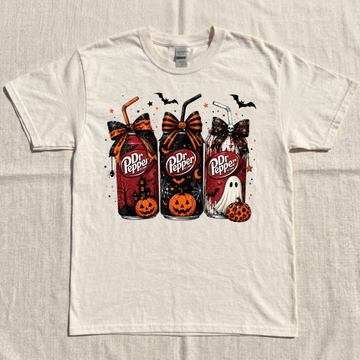 HALLOWEEN SODA CAN, SPOOKY DRINK TEE BN-00148