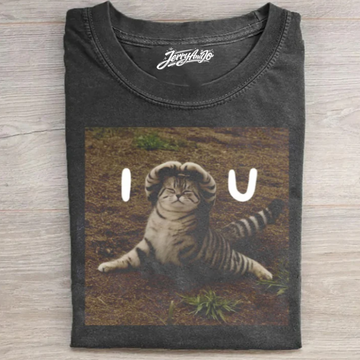 I LOVE U FUNNY SHIRT XIU-0145