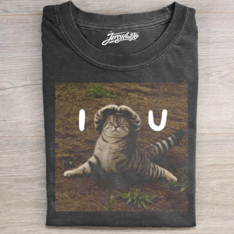 I LOVE U FUNNY SHIRT XIU-0145