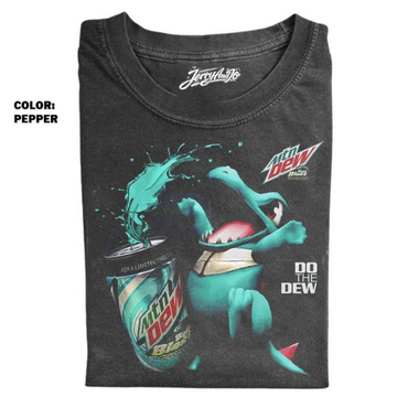 THE TOTODILE X MOUNTAIN DEW BAJA BLAST SHIRT XIU-0148