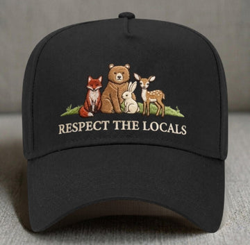 RESPECT THE LOCALS EMBROIDERED DAD HAT XIU-0004