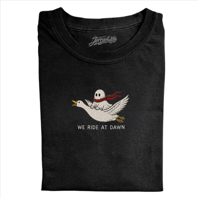 GHOST REDING GOOSE EMBROIDERED TEE BN-00024