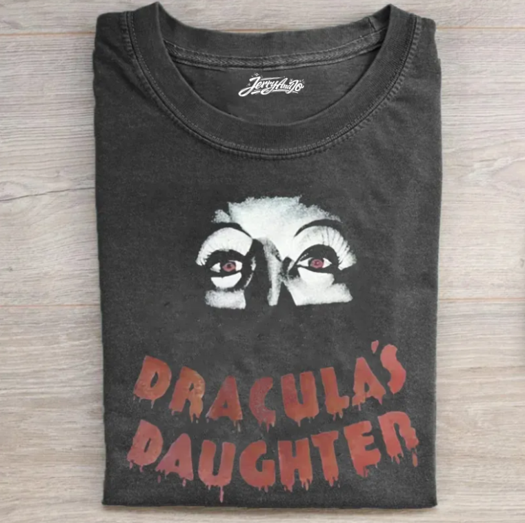 VINTAGE DRACULA'S DAUGHTER T-SHIRT TR-00279