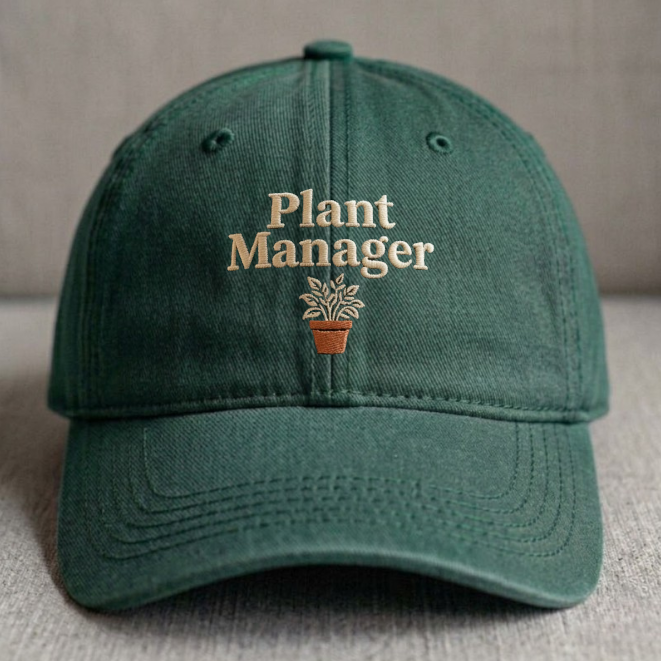 FUNNY GARDENING PLANT EMBROIDERED CLASSIC DAT HAT BN-00010