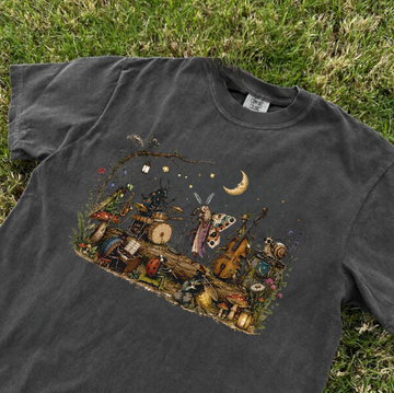 INSECT GRAPHIC TEE, MUSICIAN BUG TEE, 90S INSECT LOVER TEE BN-00161
