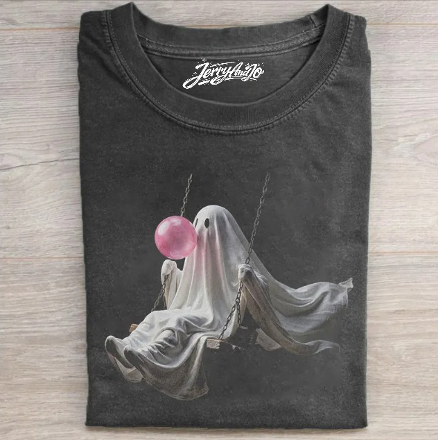 HALLOWEEN SPOOKY GHOST TEE BN-00121