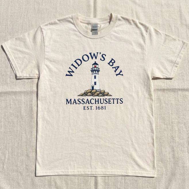WIDOW'S BAY MASSACHUSETTS EMBROIDERED TEE/ SWEATSHIRT/ HOODIE BN-00099