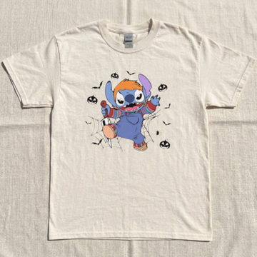 LIO & STITCH HALLOWEEN, ANIMATED TEE BN-00242