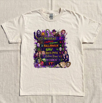 FUNNY 90S HALLOWEEN VHS TEE BN-00100